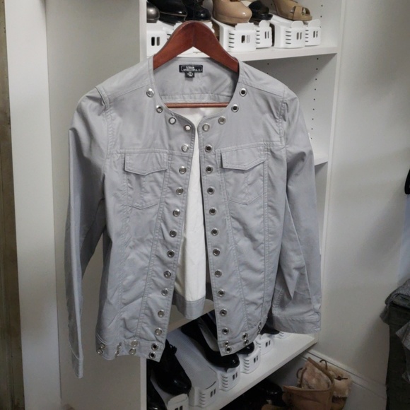 lisa international Jackets & Blazers - Lightweight leather like jacket
